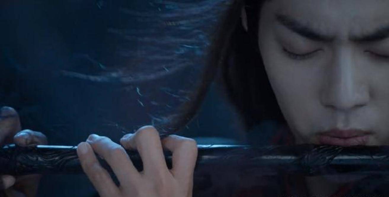 魏无羡鬼笛简谱_魏无羡吹鬼笛图片