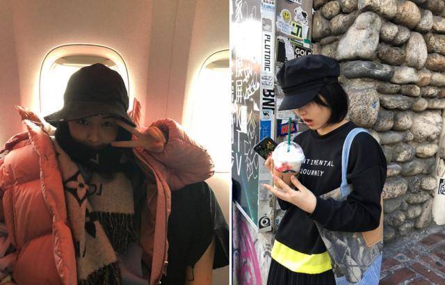 帽子|00后“老戏骨”张子枫，演技派的少女穿搭范本，可盐可甜超有范儿