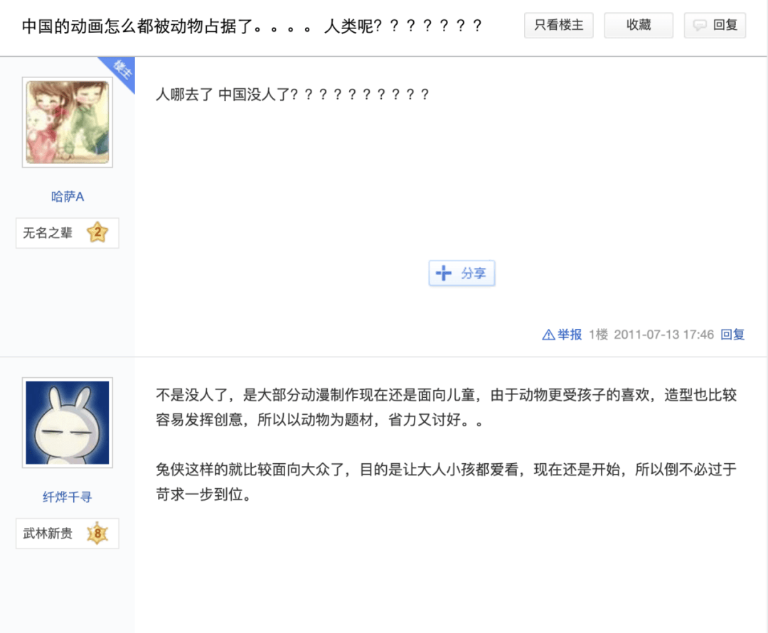 蓝兔|中国动画能走出“动物世界”吗？