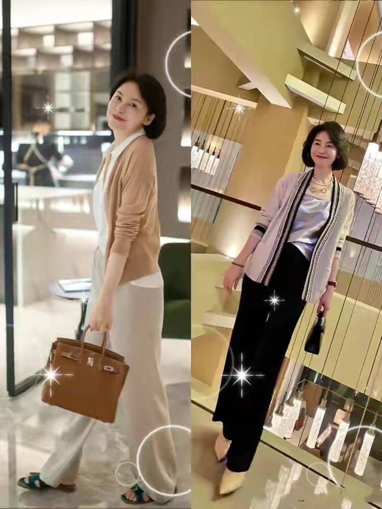 鞋子|今年的鞋子流行“露半掌穿法”，舒适显气质，难怪四五十岁都爱穿