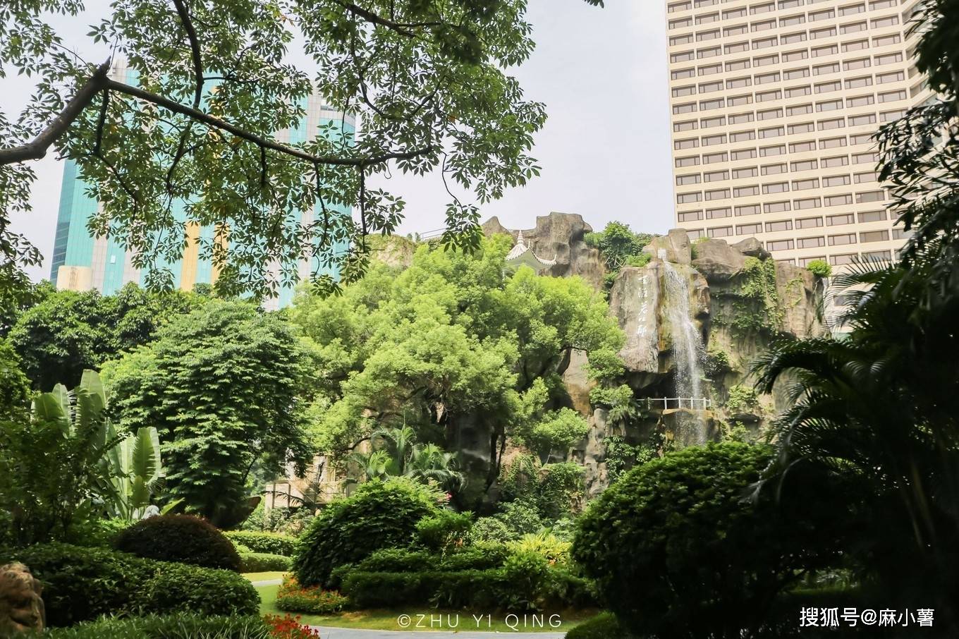 广州市区藏了座2万平的岭南园林，以为是公园，原来是酒店后花园