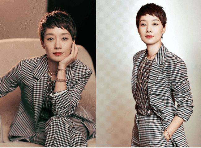 马伊琍|马伊琍“真空法”穿西装,气场看着十分强大,瞬间秒杀众人