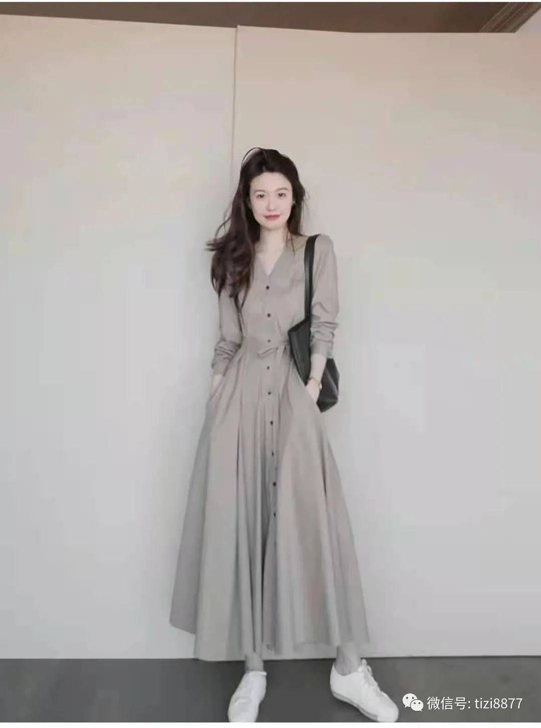 设计|长款连衣裙配什么鞋子好看