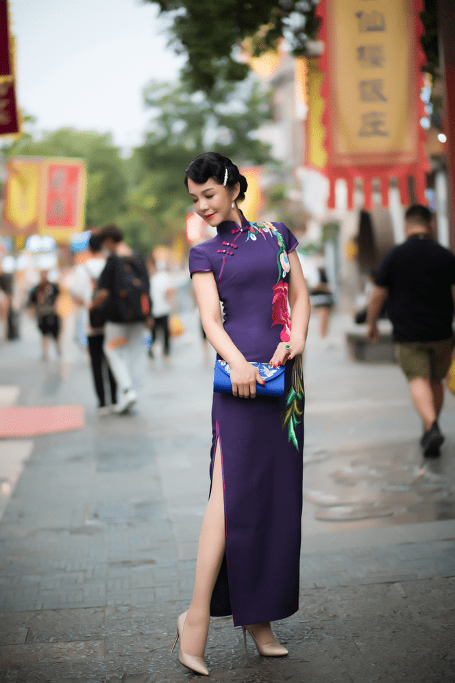 高贵庄|济南旗袍金扣子写真体验被温柔治愈