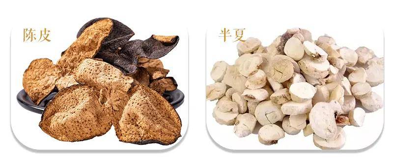 陈皮做化痰使用可以搭配半夏,半夏是"烈女",化痰药效比较猛,陈皮是"柔