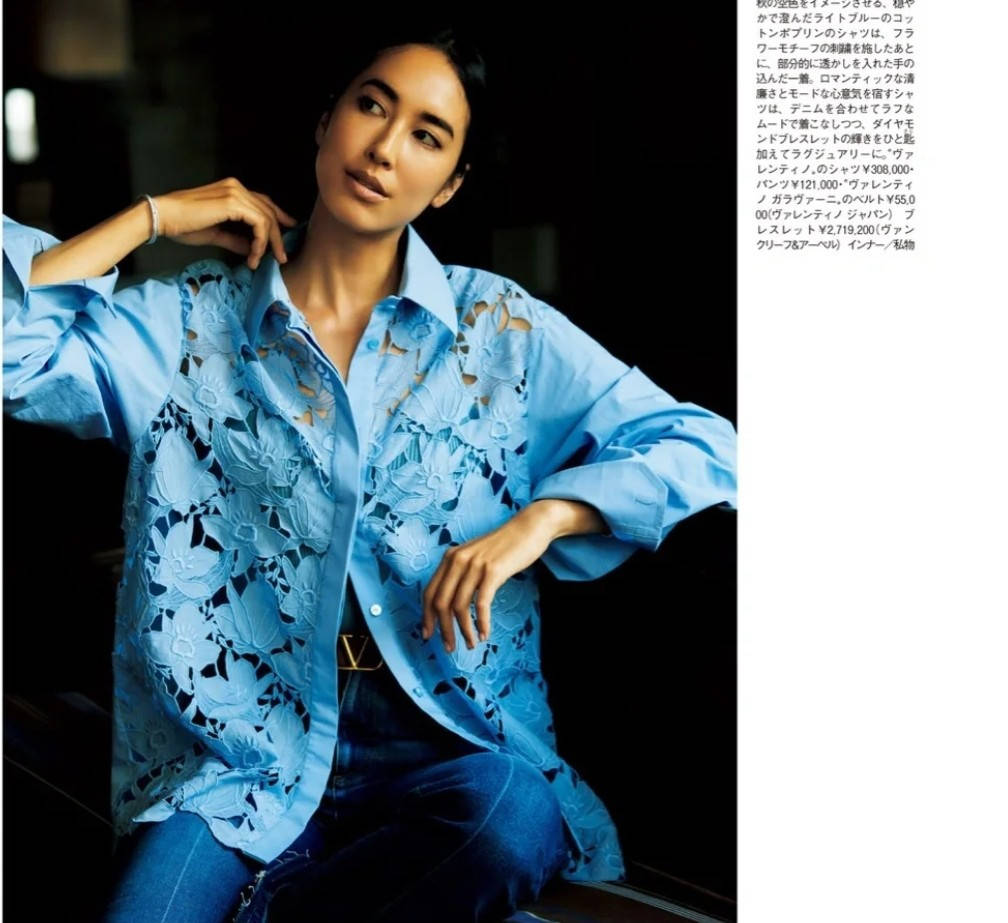刺绣|别傻了，以为穿“衬衫”的女人都高级？不懂它的风格，很难穿好看