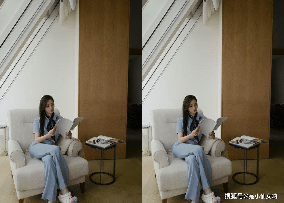 进行|刘诗诗私下穿搭挺低调的，穿工装外套简单又随性，就是看着有点热