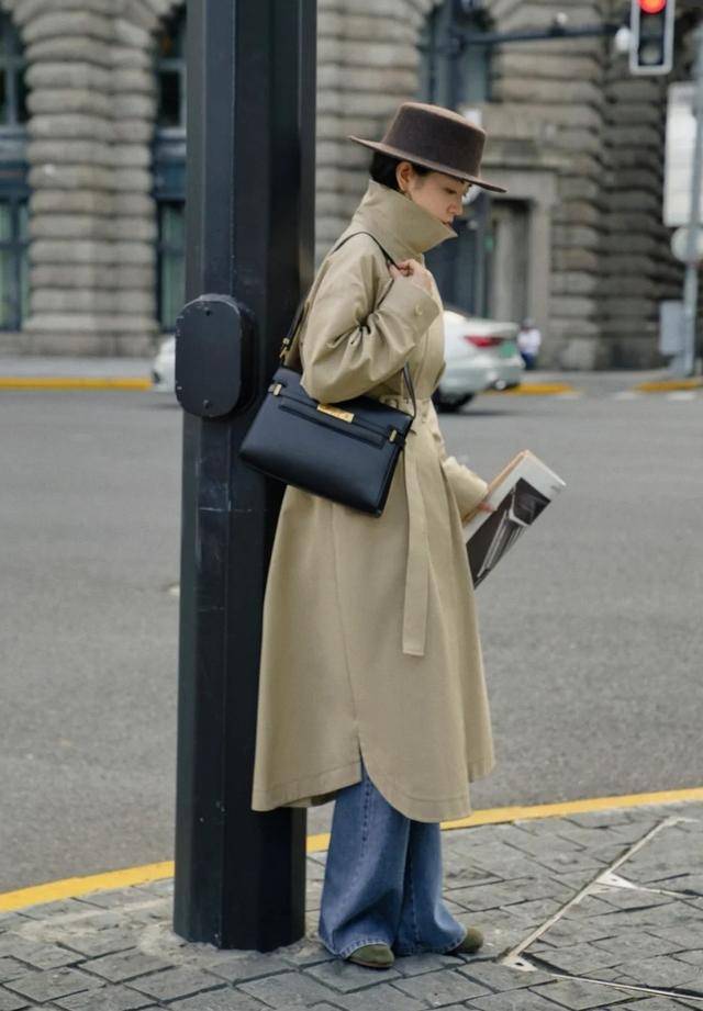 下半身|秋季穿搭少不了风衣，看三木博主这样搭配，优雅高级有气质