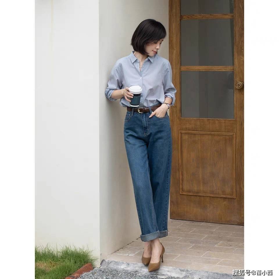 姐妹|早秋最chic的下装搭配！牛仔裤、西裤、半身裙，简约百搭不挑身材