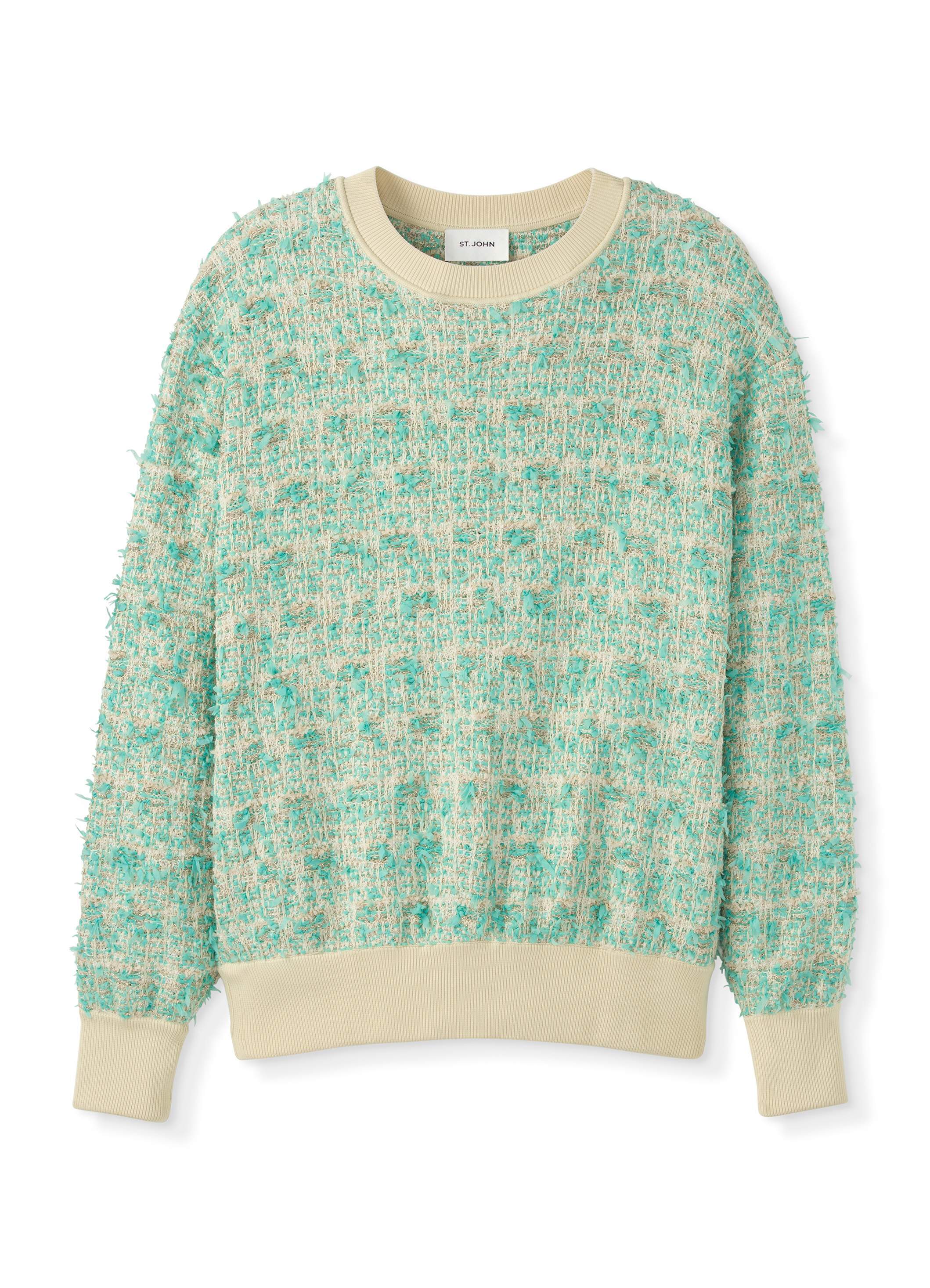 系列|傅菁演绎 ST. JOHN 2021 早秋系列花呢套装