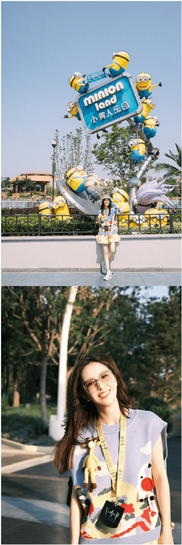 饰品|高露佟丽娅罕见同框！佟丽娅穿学院装少女感爆棚，比高露都还要美