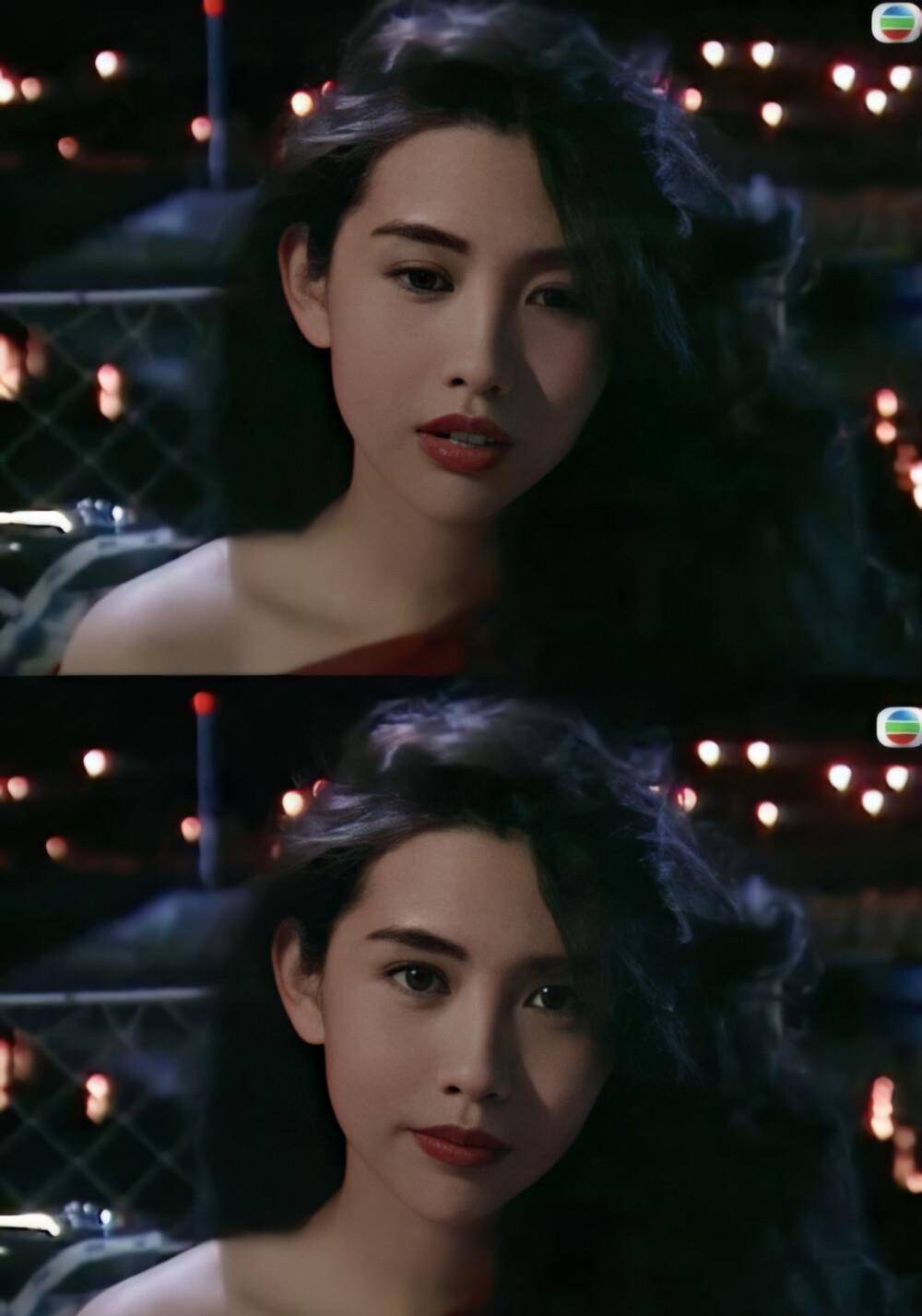 下巴|放到如今“露牙龈”早被嫌弃了，可30年前，她却是“港颜”的门面