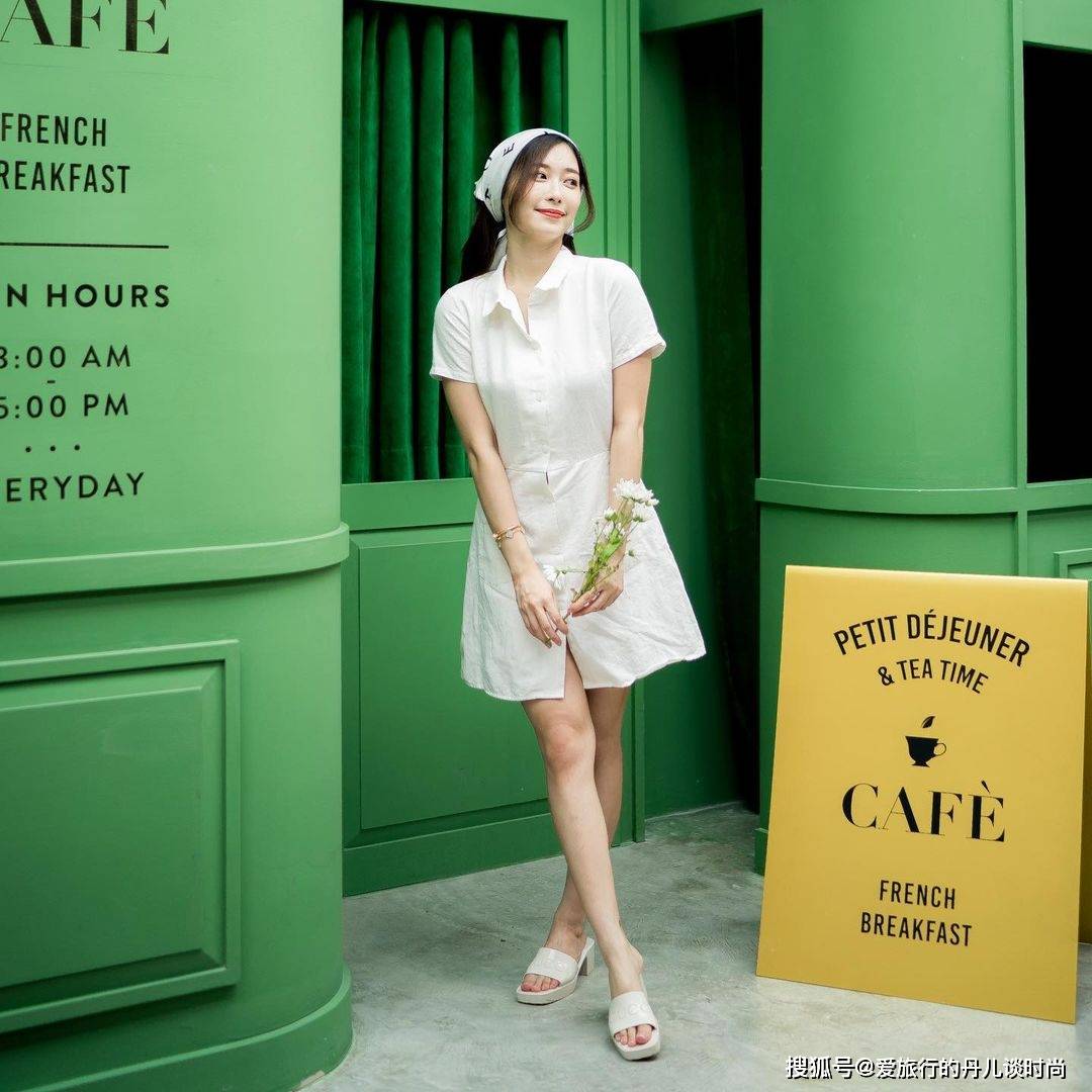 高跟|中秋聚会怎么穿?白裙子才是女孩子心中NO.1的穿搭啊!