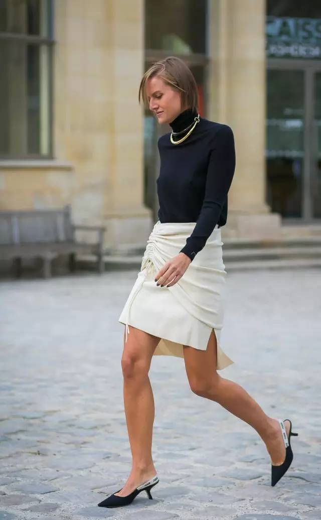 感觉|“裙子＋猫跟鞋”才是今夏最优雅的打开方式，舒适、时髦有女人味