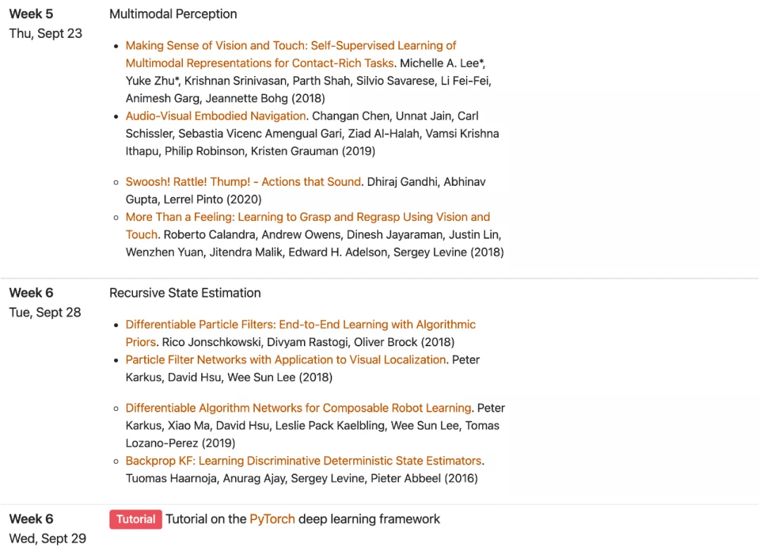 Austin|UT Austin朱玉可主讲，CS391R 2021秋季课程，专注机器人感知与决策