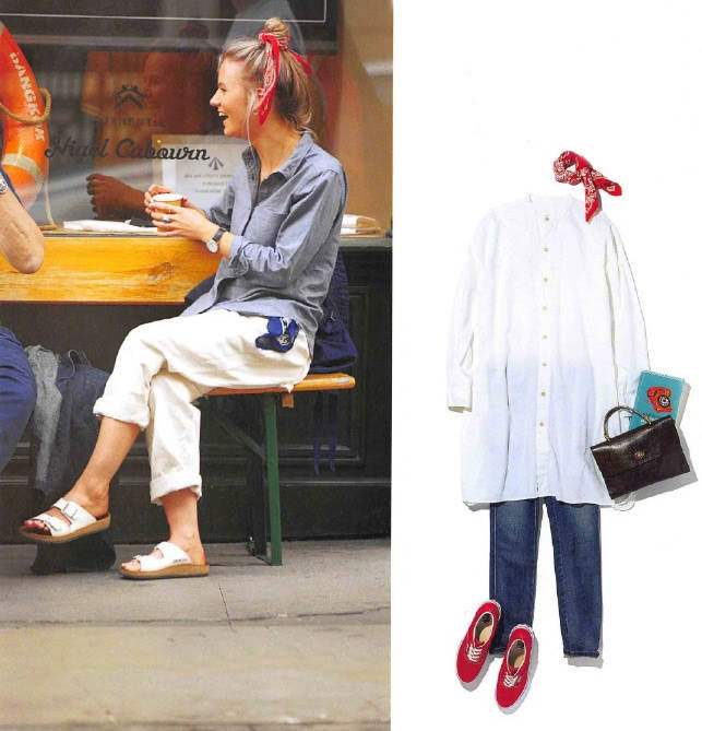 米色|别逗，“拖鞋”显邋遢？那是你不会穿！2类风格穿搭，详细教你穿