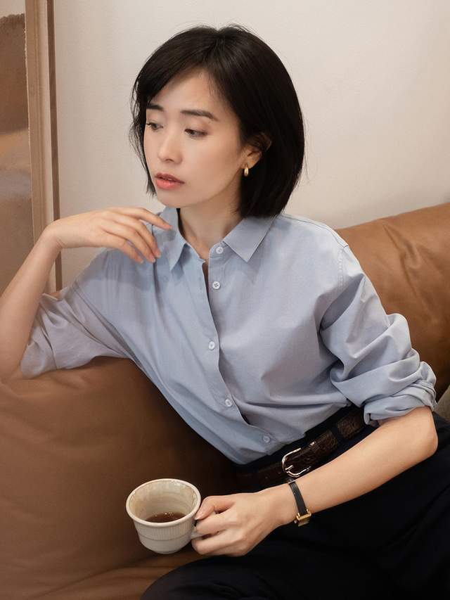 设计|普通女生想要穿好衬衫,看懂这6套搭配方法,上身才得体又高级