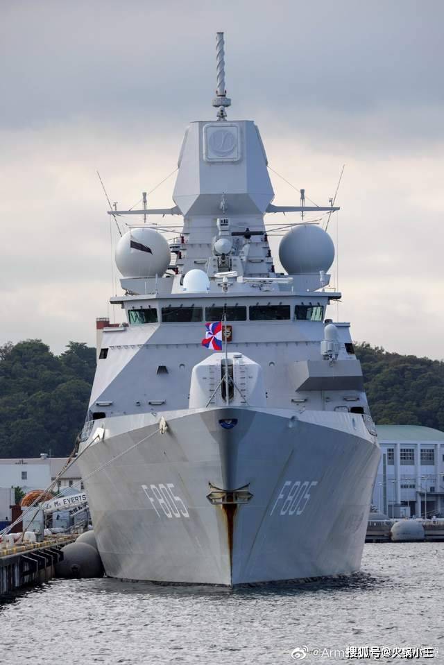 原创长见识了相控阵雷达罩子竟然是充气的荷兰护卫舰在日本出洋相