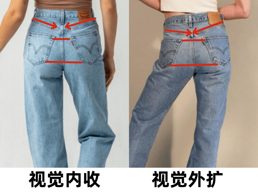 对比|牛仔裤照这4个细节挑，瘦得妈妈都让你多吃饭！