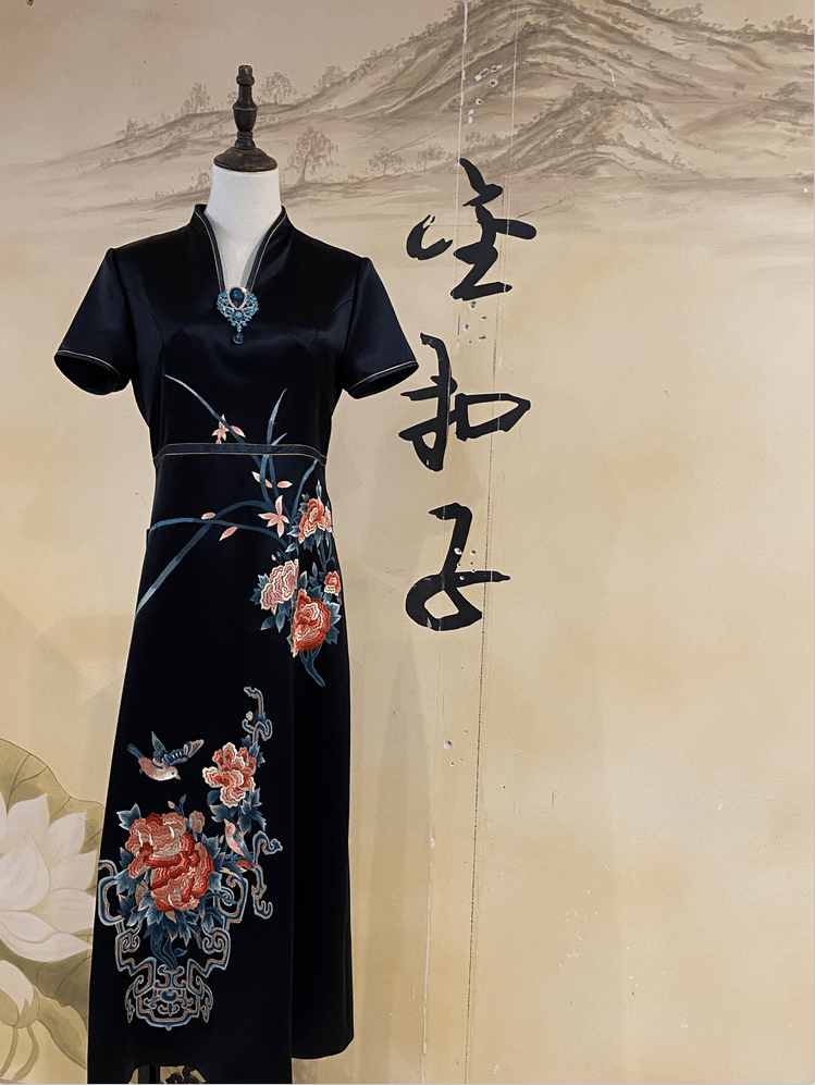 美文|高端定制 |金扣子一个30多年旗袍老店分享