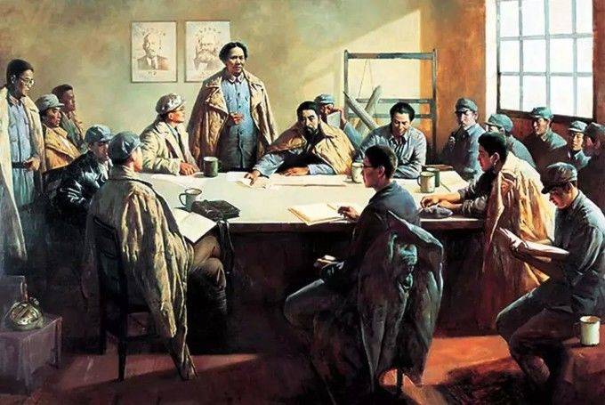 明亮千秋阳光一样苦难辉煌长征是一种伟大精神历经万般艰辛靠的是引路