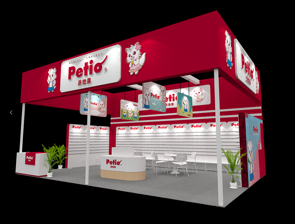 天一重庆宠博会展台设计曝光!火热助力宠物盛会_展位