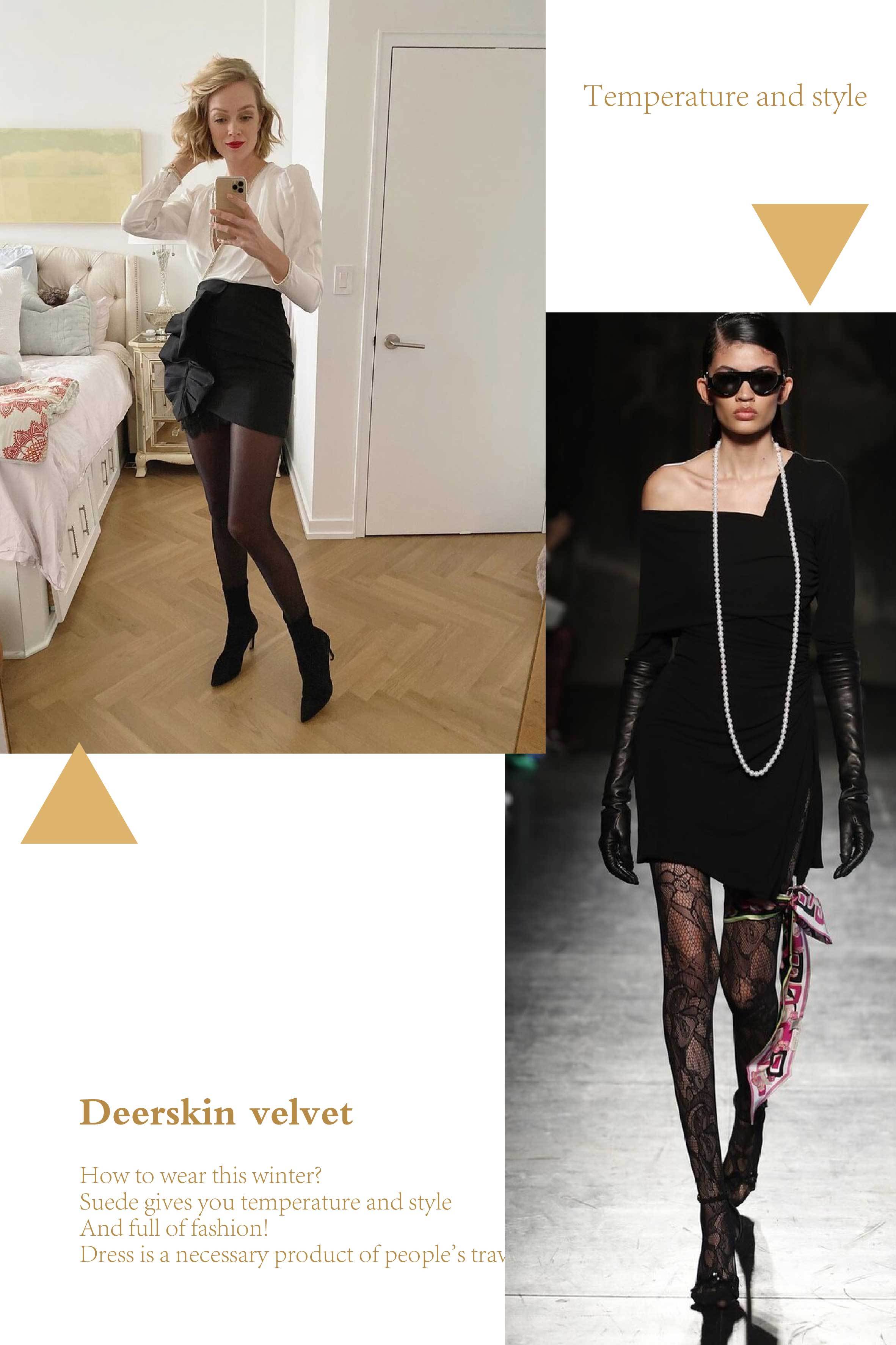 短裙|不想让自己成为“乌鸡腿”,今年的黑丝就这么搭,新潮还不低俗