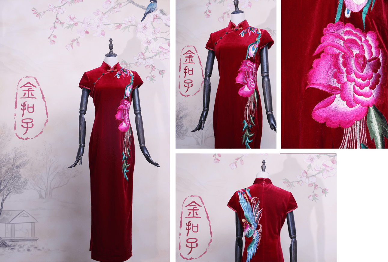 扣子|金扣子手工打造,喜婆婆 妈妈装