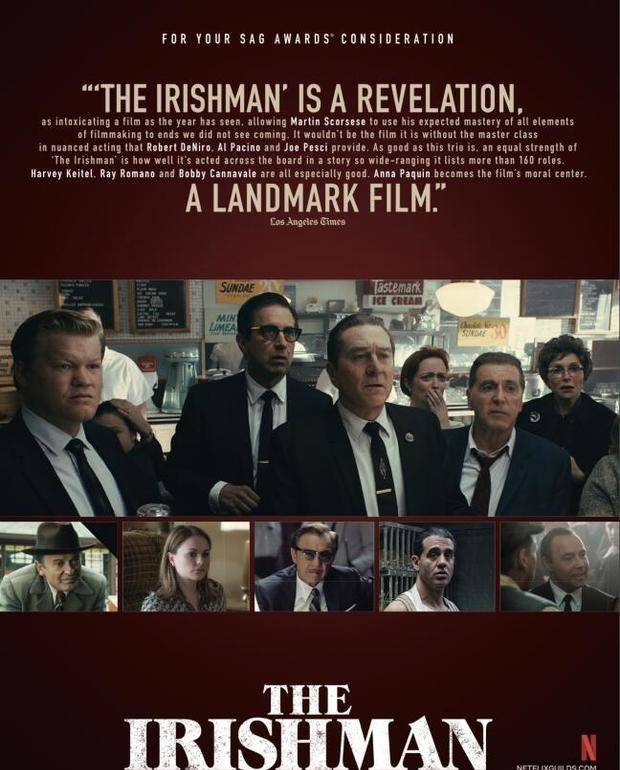 德尼罗|冲击奥斯卡！《爱尔兰人》发布德尼罗、帕西诺写真