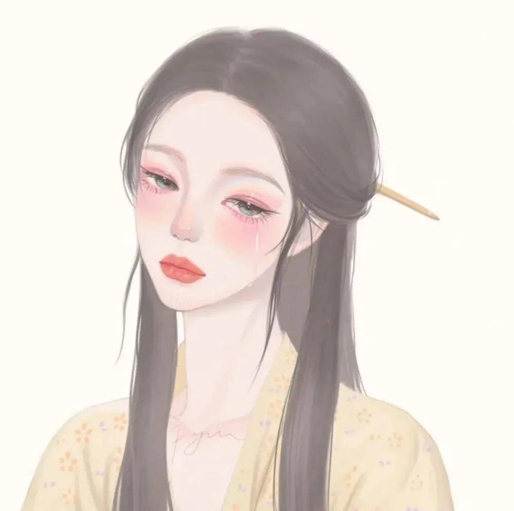 古风精美手绘头像 | 做一个素净的人,远离那些混乱和嚣张