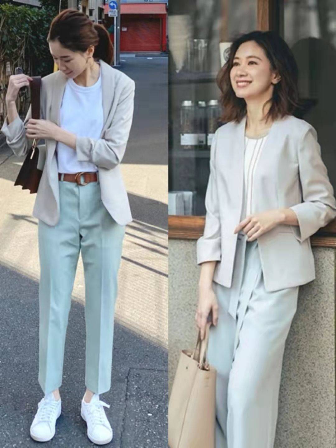 显高|40岁女人可照搬的优雅秋装，掌握这四个搭配技巧，演绎简约气质美