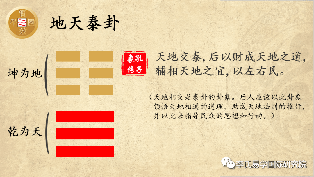 实效国学解读易经第11卦地天泰卦