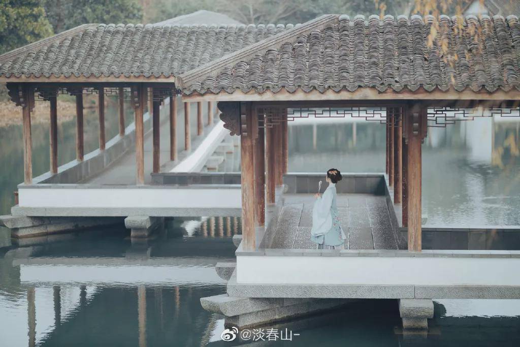 摄影|汉服小仙女：雪沫乳花浮午盏