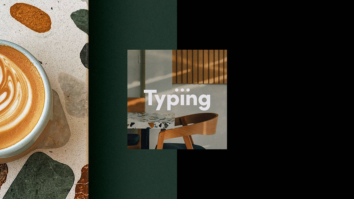 Typing|平面设计 | Typing 咖啡品牌形象设计