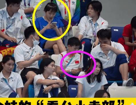 签名|场下也抢镜！全红婵为师姐加油，忙着签名+分享零食，谁注意张家齐