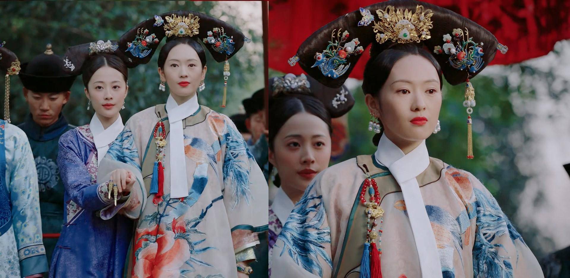 时期|如懿传｜高晞月在贵妃时期的前二十种造型，既高调又华丽