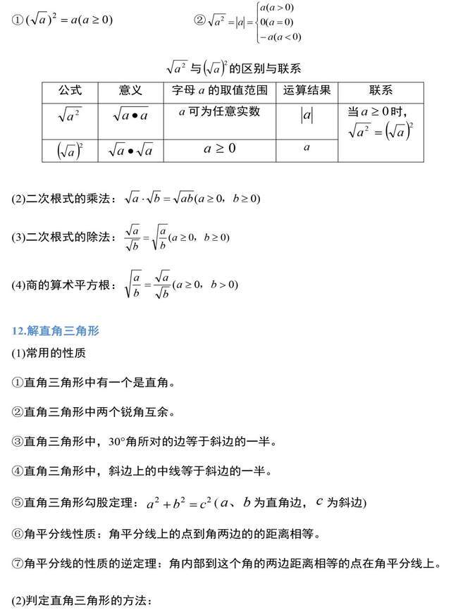 最新疫苗接种点 初中数学教师总结了三年定理公式 宏大课堂19张图帮你全搞定