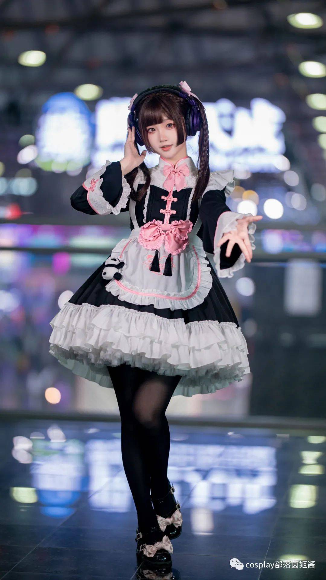 lolita中华风熊猫女仆