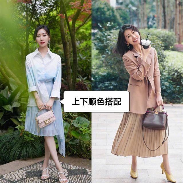 中性|会穿的女人：不仅懂配色，还得会技巧！瞧这位博主这样穿是有多美