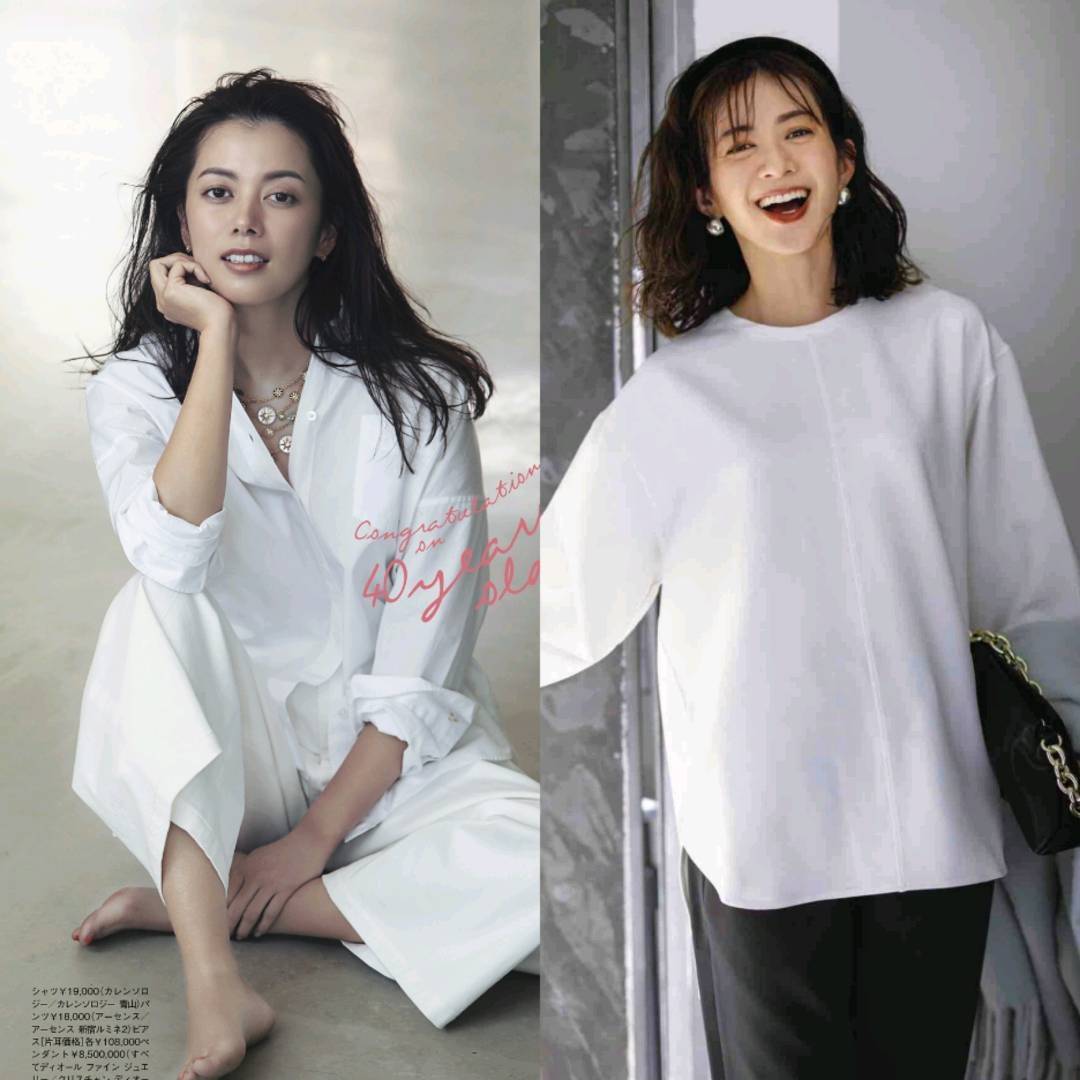 层次|大龄女性气质“质检员”白衬衫，内搭外穿都亮眼