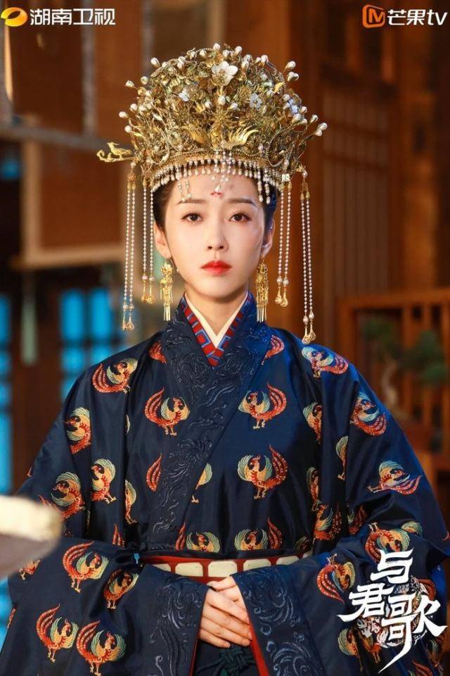 设计|《与君歌》烟织齐焱大婚，宣璐婚服造型曝光，梦回《陈情令》师姐