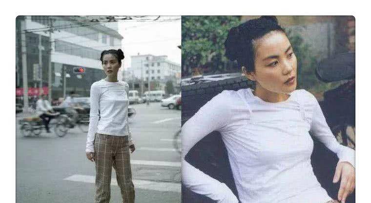 黑色|王菲终于现身，bob头配连体裤又美又酷，50岁看起来只有20