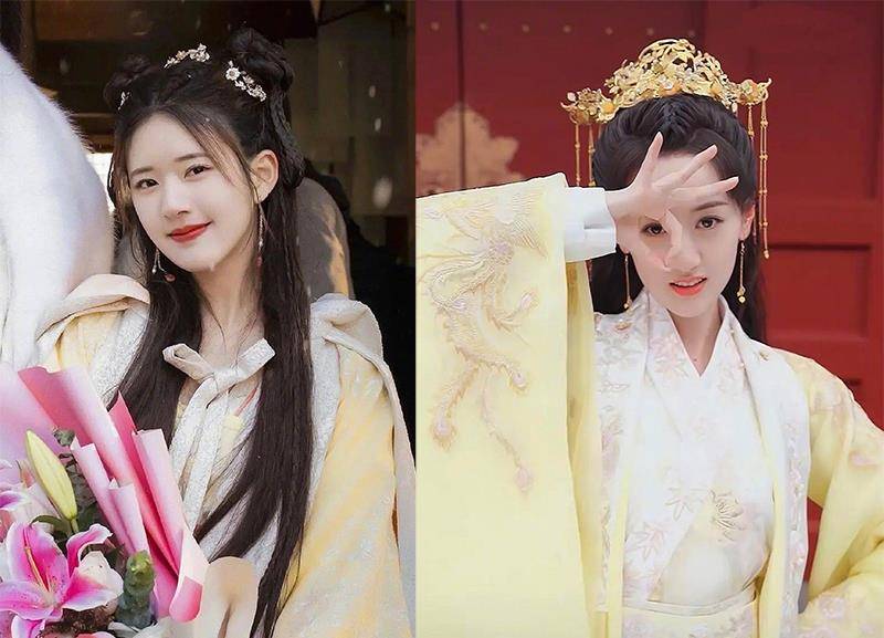 古偶剧|赵露思和袁冰妍新剧是同一个造型师，还被指和成毅有很多共同点？