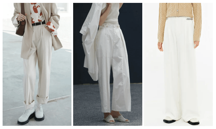 white|决定了！入秋第一条裤子就选它