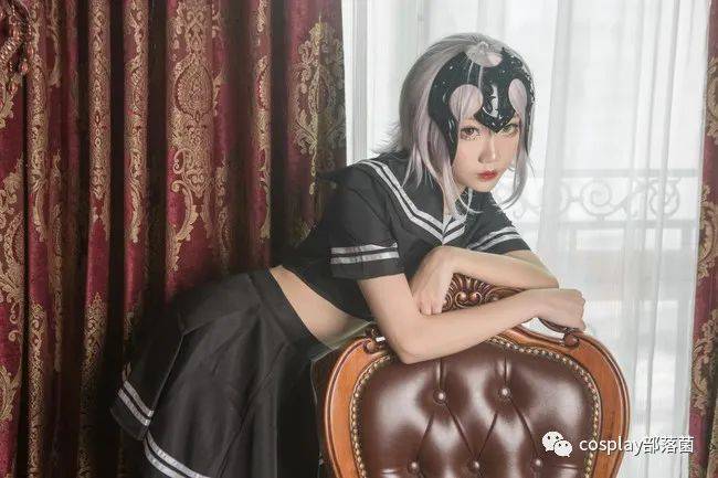 摄影|cos：黑白贞才是一对好朋友，真的很甜