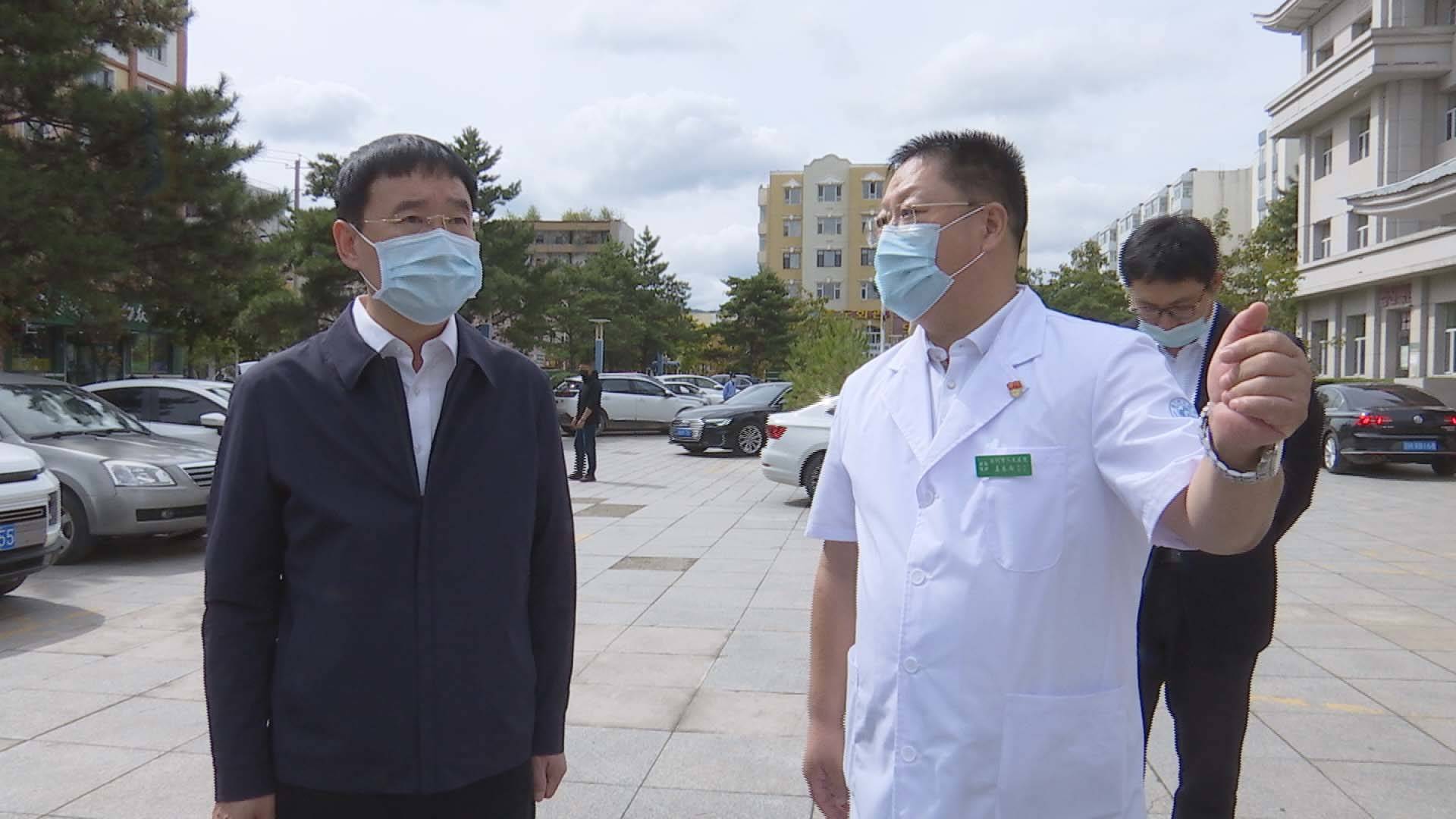 图们市委书记权大杰调研疫情防控工作