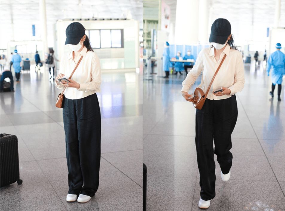 海清|虽然海清穿得不如陶虹花哨,但气场一点不输,看不出5岁年龄差