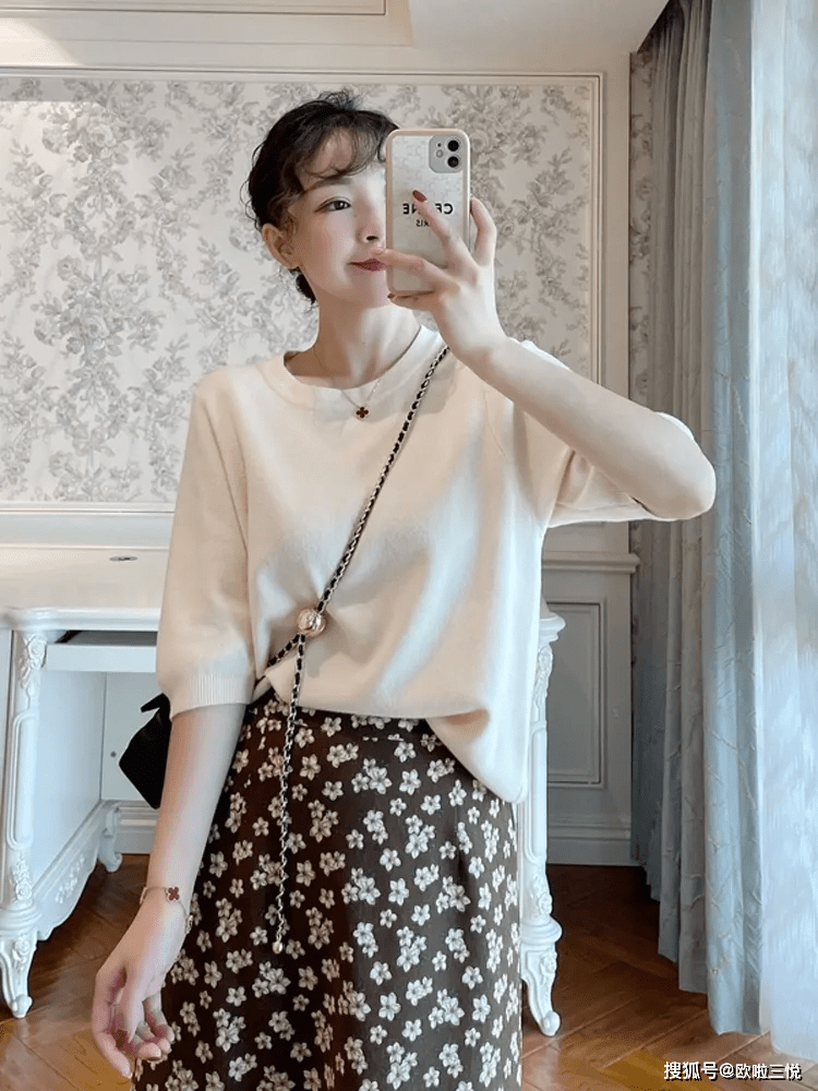 衬衣|悦穿搭：半身裙搭配 ，高级时髦有气质