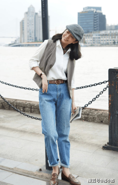 长度|紧身裤过时了,这几条牛仔裤谁穿谁瘦,看三木博主演绎的长腿穿搭