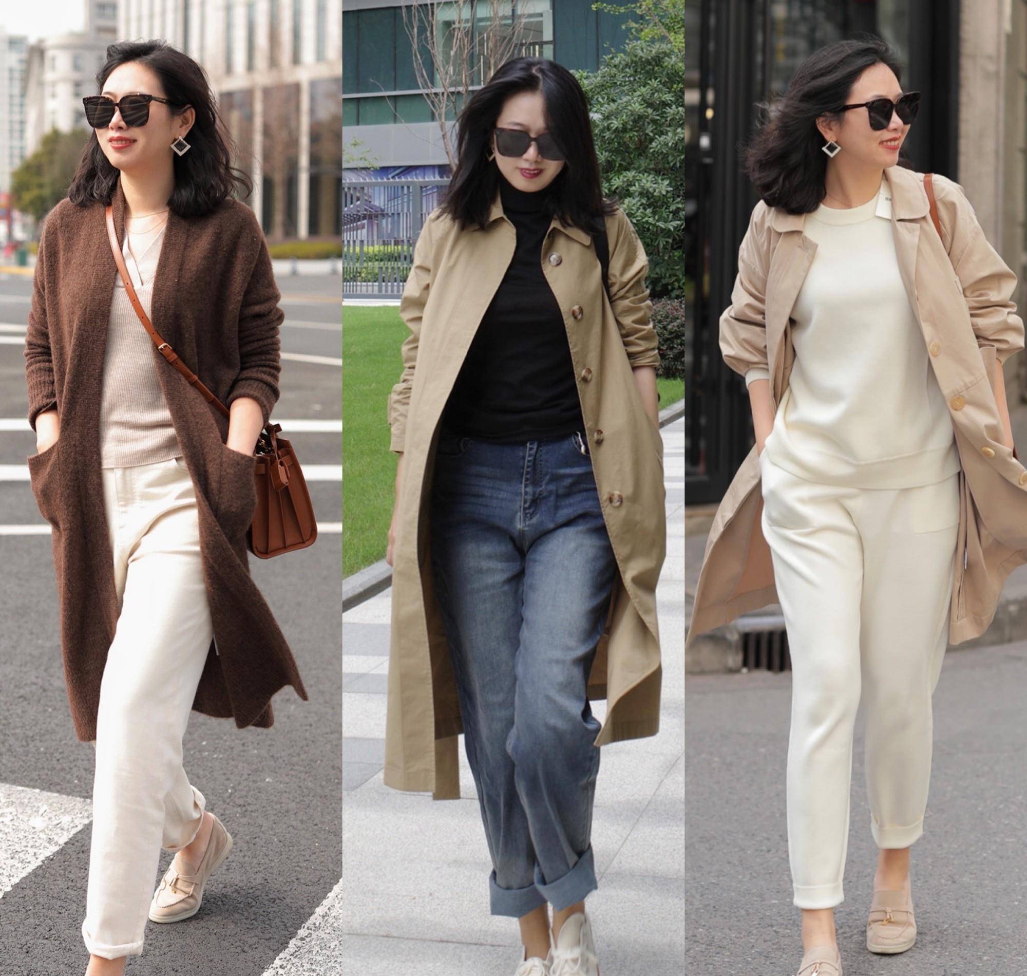 衣衣 4、50岁的女人,春天这样穿,大方得体还减龄